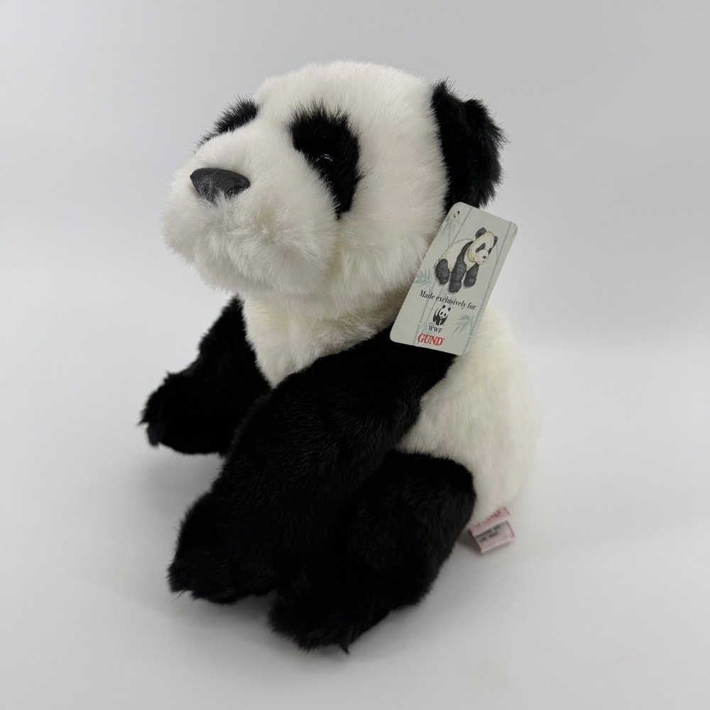 Gund WWF World Wildlife Fund Panda Bear Plush Stuffed Animal 41693 10 inch